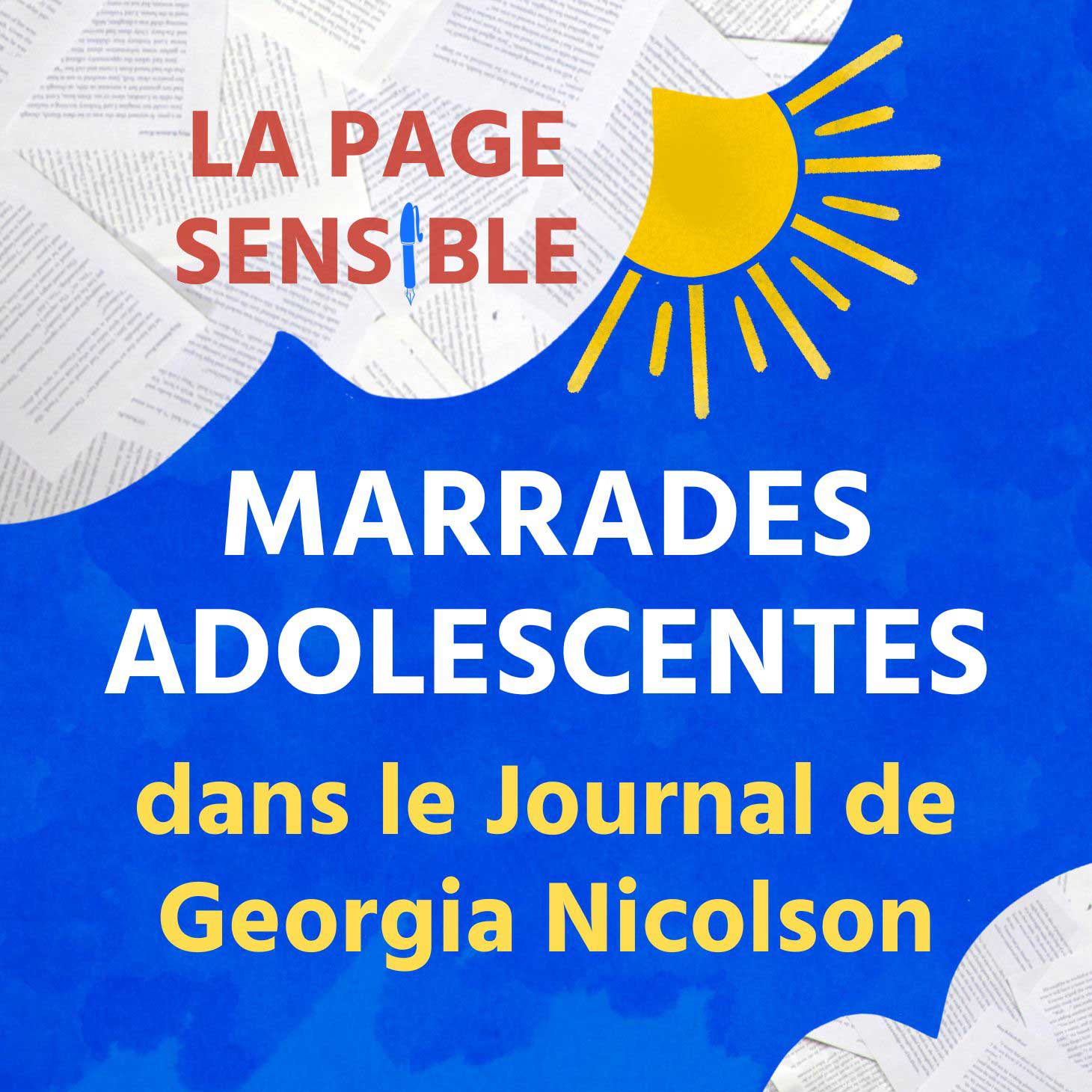 Chronique de podcast sur la série de romans jeunesse "Le Journal de Georgia Nicolson", de Louise Rennison